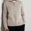 Cashmere Half-Zip Sweater - FR