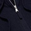 Virgin Wool and Cashmere-Blend Zip-Up Hoodie - CU Virgin Wool and Cashmere-Blend Zip-Up Hoodie - CU