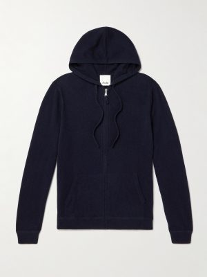 Virgin Wool and Cashmere-Blend Zip-Up Hoodie Virgin Wool and Cashmere-Blend Zip-Up Hoodie