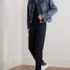 Virgin Wool and Cashmere-Blend Zip-Up Hoodie - OU Virgin Wool and Cashmere-Blend Zip-Up Hoodie - OU