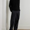 Virgin Wool and Cashmere-Blend Cardigan - OU