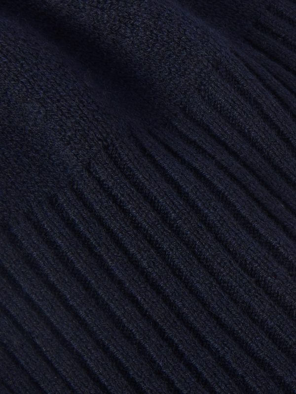 Ribbed Cashmere Beanie - CU