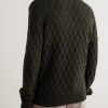 Cable-Knit Wool and Cashmere-Blend Mock-Neck Sweater - BK Cable-Knit Wool and Cashmere-Blend Mock-Neck Sweater - BK
