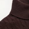 Slim-Fit Cable-Knit Cashmere-Blend Rollneck Sweater - CU Slim-Fit Cable-Knit Cashmere-Blend Rollneck Sweater - CU
