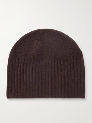 Ribbed Cashmere Beanie Ribbed Cashmere Beanie