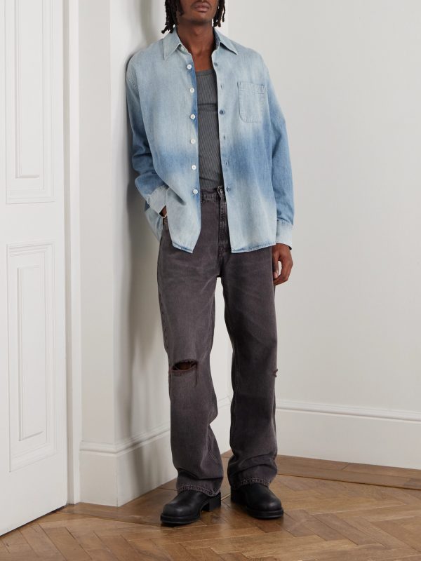 Above Oversized Denim Shirt - OU Above Oversized Denim Shirt - OU