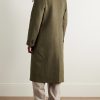 Robe Melton Wool-Blend Overcoat - BK