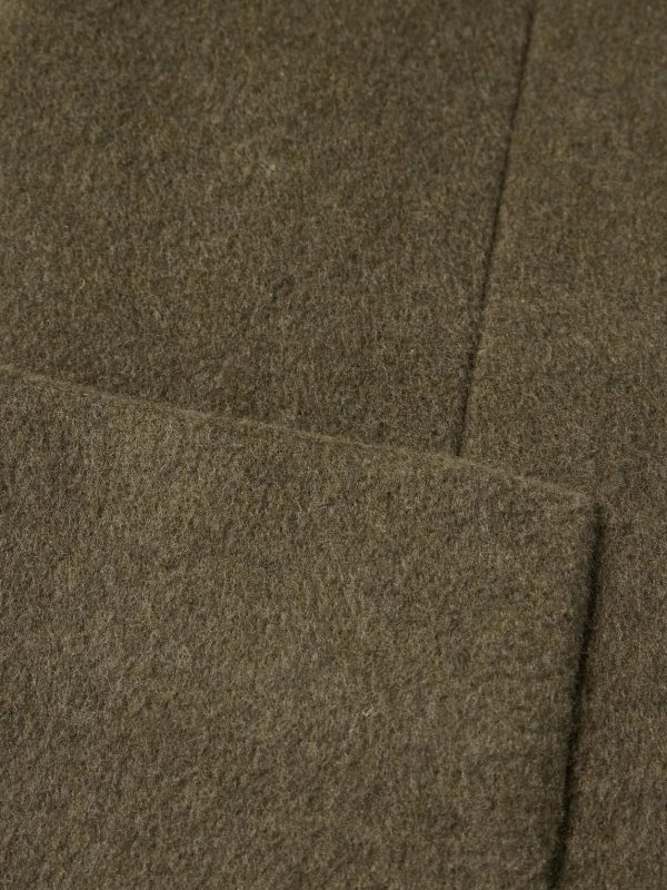 Robe Melton Wool-Blend Overcoat - CU