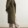 Robe Melton Wool-Blend Overcoat - OU