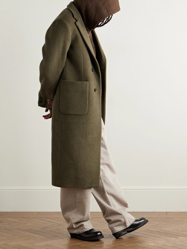 Robe Melton Wool-Blend Overcoat - OU