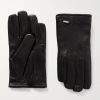 His Leather Gloves