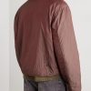Slight Iridescent Shell Jacket - BK Slight Iridescent Shell Jacket - BK