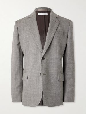 Ceremony Oversized Textured-Wool Blazer