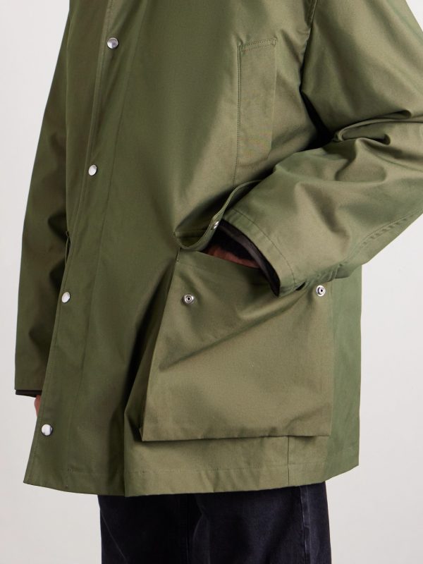 Hunter Cotton-Blend Twill Coat - CU Hunter Cotton-Blend Twill Coat - CU