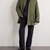 Hunter Cotton-Blend Twill Coat - OU Hunter Cotton-Blend Twill Coat - OU