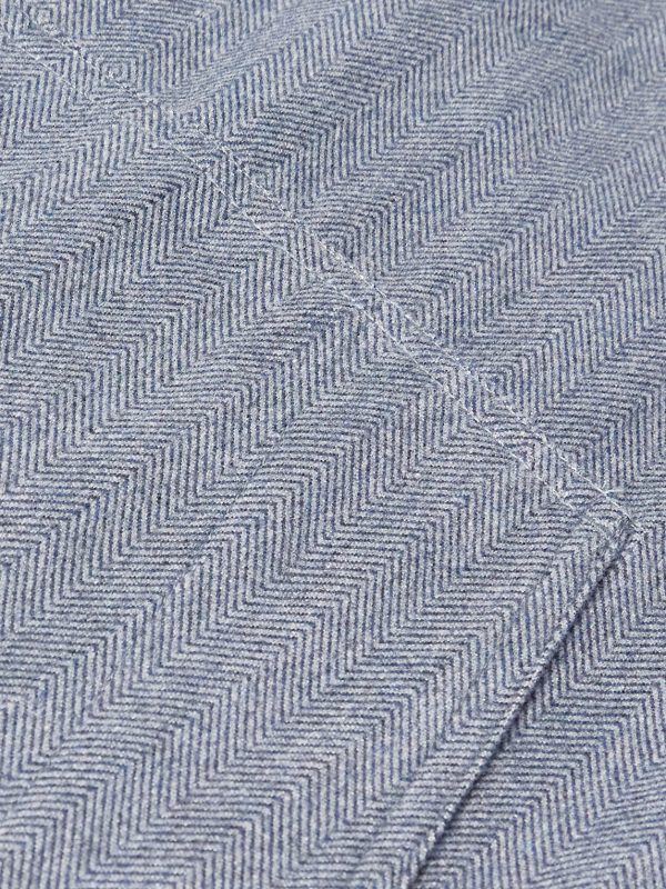 Belford Herringbone Cotton and Cashmere-Blend Jacket - E1