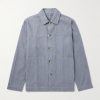 Belford Herringbone Cotton and Cashmere-Blend Jacket