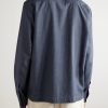 Safra Herringbone Cotton-Flannel Shirt - BK Safra Herringbone Cotton-Flannel Shirt - BK