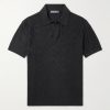 Rino Cotton and Silk-Blend Polo Shirt Rino Cotton and Silk-Blend Polo Shirt