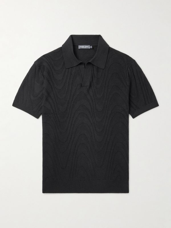 Rino Cotton and Silk-Blend Polo Shirt Rino Cotton and Silk-Blend Polo Shirt