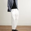 Rino Cotton and Silk-Blend Polo Shirt - OU Rino Cotton and Silk-Blend Polo Shirt - OU