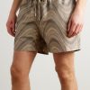 Rio Straight-Leg Mid-Length Recycled Jacquard Swim Shorts - OU Rio Straight-Leg Mid-Length Recycled Jacquard Swim Shorts - OU