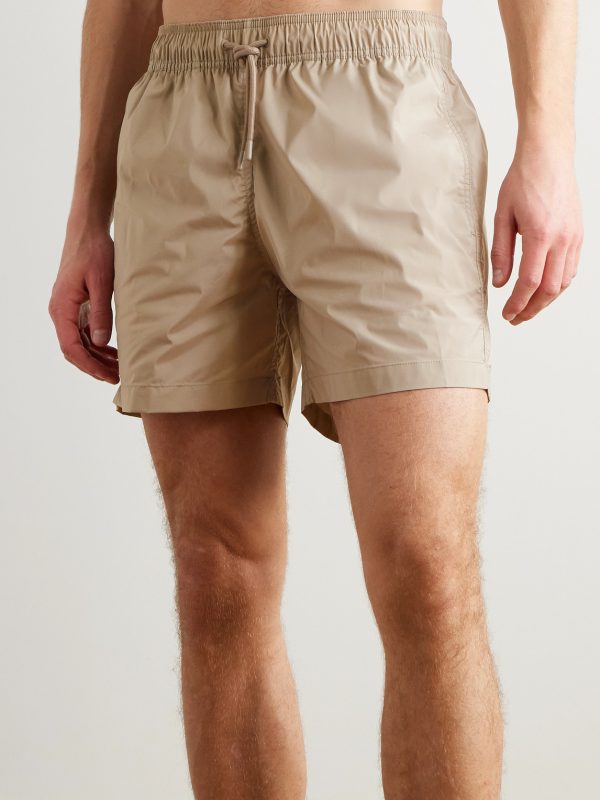 Salvador Straight-Leg Mid-Length Recycled Swim Shorts - OU Salvador Straight-Leg Mid-Length Recycled Swim Shorts - OU
