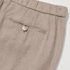 Oscar Straight-Leg Linen and Cotton-Blend Drawstring Trousers - CU Oscar Straight-Leg Linen and Cotton-Blend Drawstring Trousers - CU