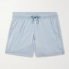 Salvador Straight-Leg Mid-Length Recycled Swim Shorts Salvador Straight-Leg Mid-Length Recycled Swim Shorts