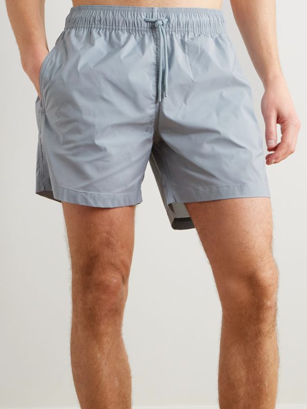 Salvador Straight-Leg Mid-Length Recycled Swim Shorts - OU Salvador Straight-Leg Mid-Length Recycled Swim Shorts - OU