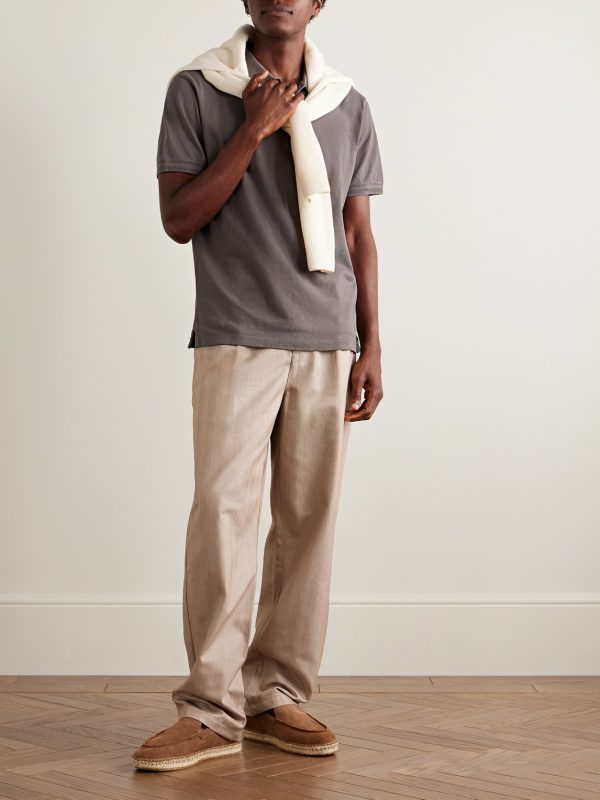 Horacio Cotton-Piqué Polo Shirt - OU Horacio Cotton-Piqué Polo Shirt - OU
