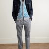 Romero Printed Brushed Wool and Cashmere-Blend Cardigan - OU