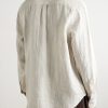 Telles Striped Linen Shirt - BK Telles Striped Linen Shirt - BK