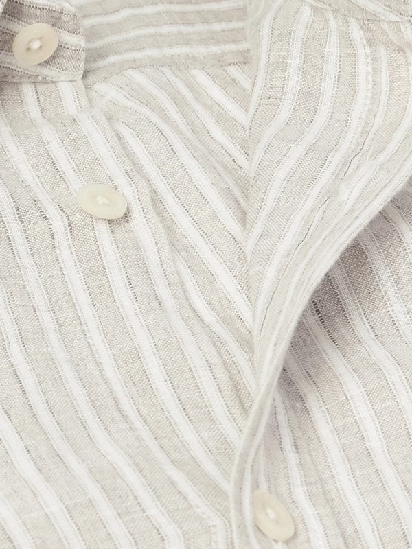 Telles Striped Linen Shirt - CU Telles Striped Linen Shirt - CU