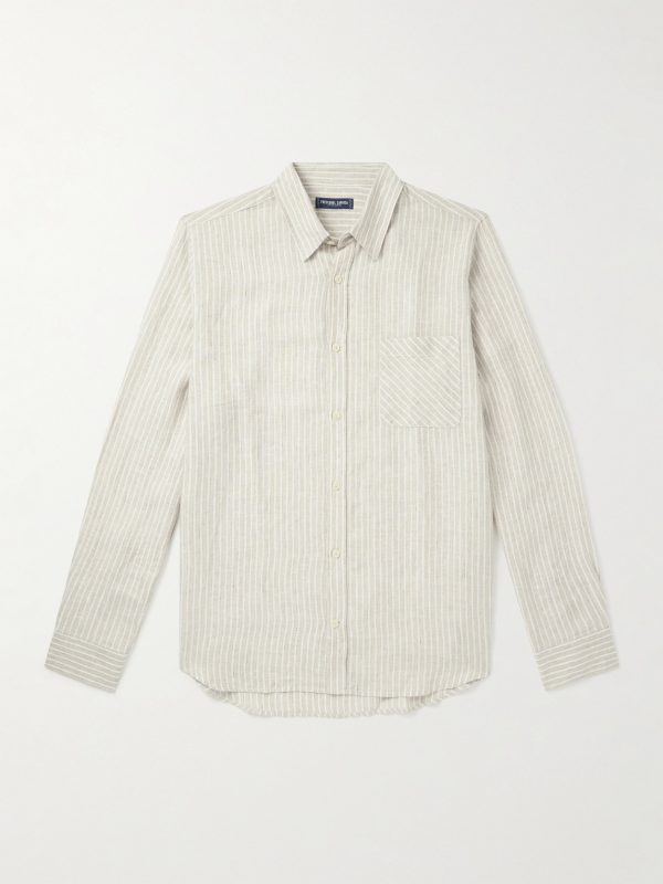 Telles Striped Linen Shirt Telles Striped Linen Shirt