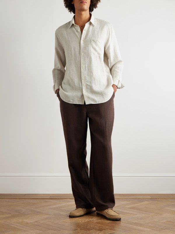 Telles Striped Linen Shirt - OU Telles Striped Linen Shirt - OU