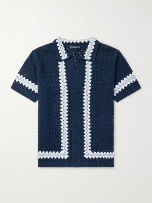 Pinto Crocheted Cotton Shirt