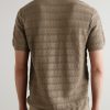 Vidal Open-Knit Cotton Polo Shirt - BK