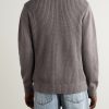 Romano Cotton and Cashmere-Blend Polo Sweater - BK Romano Cotton and Cashmere-Blend Polo Sweater - BK