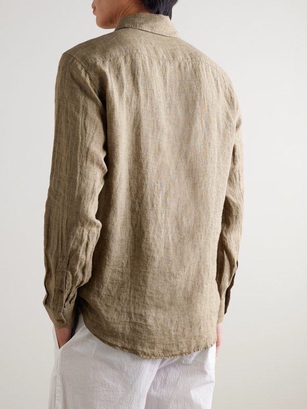 Antonio Linen Shirt - BK Antonio Linen Shirt - BK