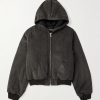 Bank Cotton-Corduroy Hooded Jacket Bank Cotton-Corduroy Hooded Jacket