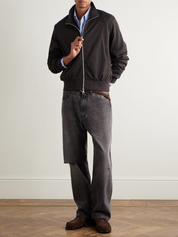 Mob Cotton-Blend Track Jacket - OU