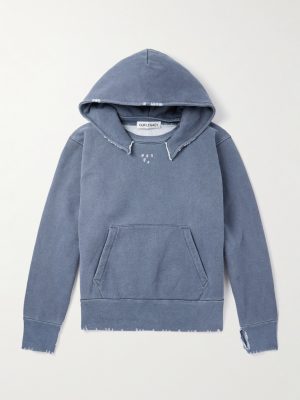 Relic Distressed Cotton-Jersey Hoodie