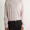 Sonar Distressed Argyle-Jacquard Wool Sweater - FR Sonar Distressed Argyle-Jacquard Wool Sweater - FR