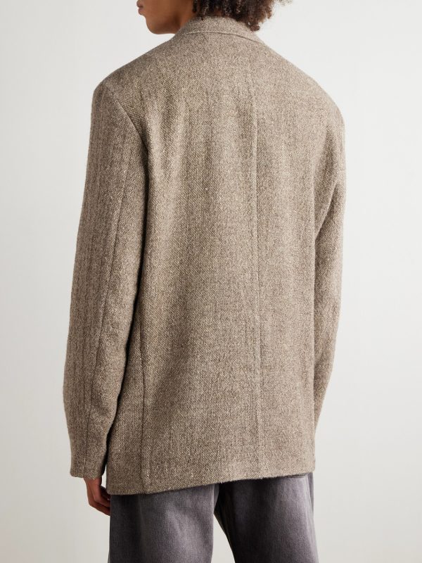 Embrace Virgin Wool and Hemp-Blend Blazer - BK