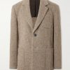 Embrace Virgin Wool and Hemp-Blend Blazer