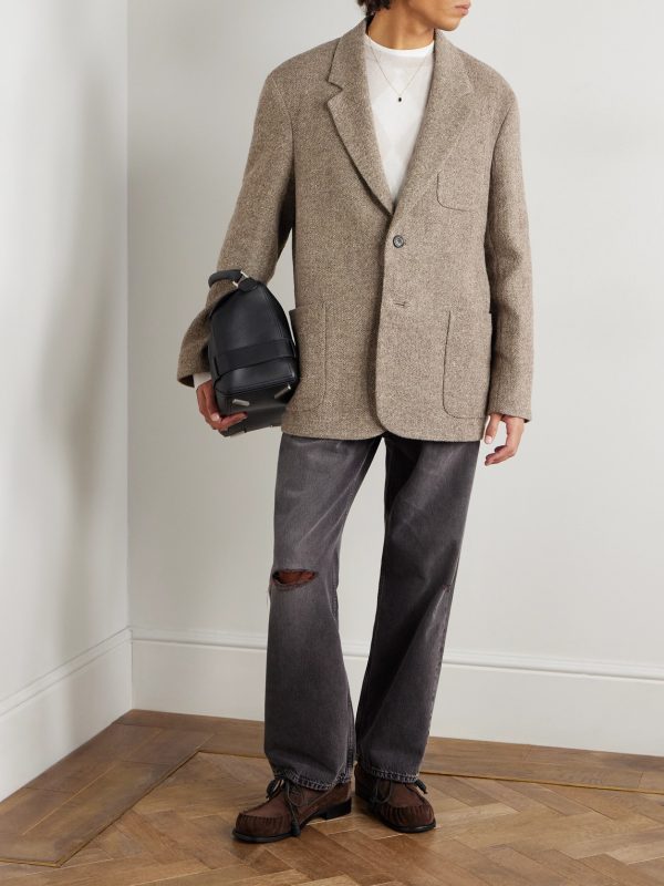 Embrace Virgin Wool and Hemp-Blend Blazer - OU