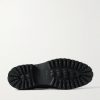 Shannon Leather-Trimmed Suede Derby Shoes - E1