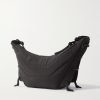 Soft Game Small Nylon-Canvas Messenger Bag - BK