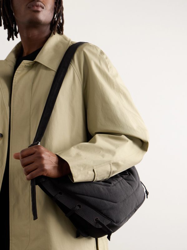 Soft Game Small Nylon-Canvas Messenger Bag - OU